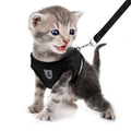 FEimaX Dog Harness and Leash Set, No Pull Soft Mesh Pet Harness for Walking Escape Proof Small Cat Step-in Adjustable Vest with Reflective Strip Fit Puppy Kitten Rabbit